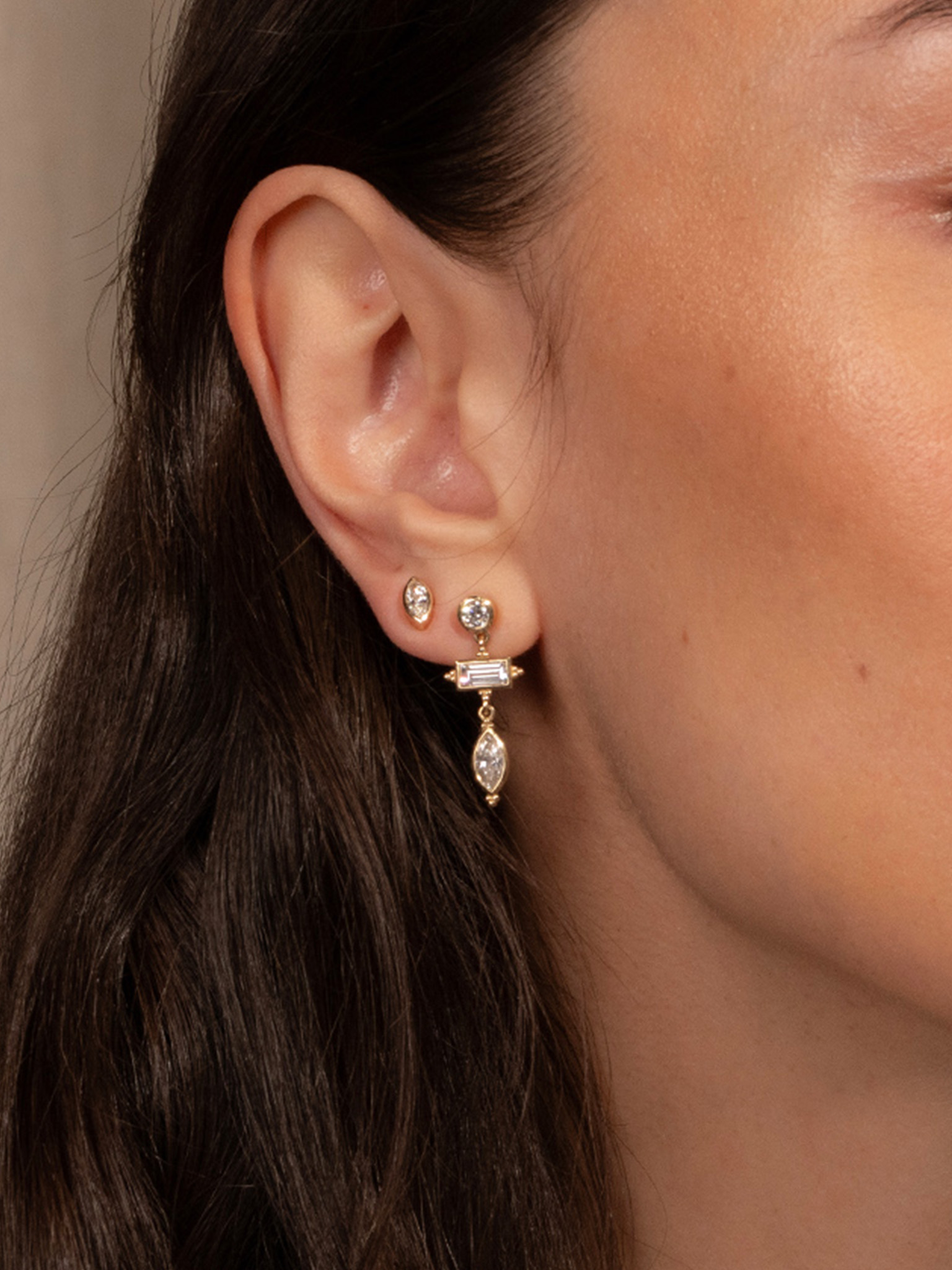 Ensemble drop earrings l